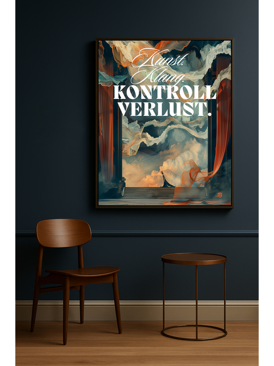 Kunst. Klang. Kontrollverlust. - Canvas