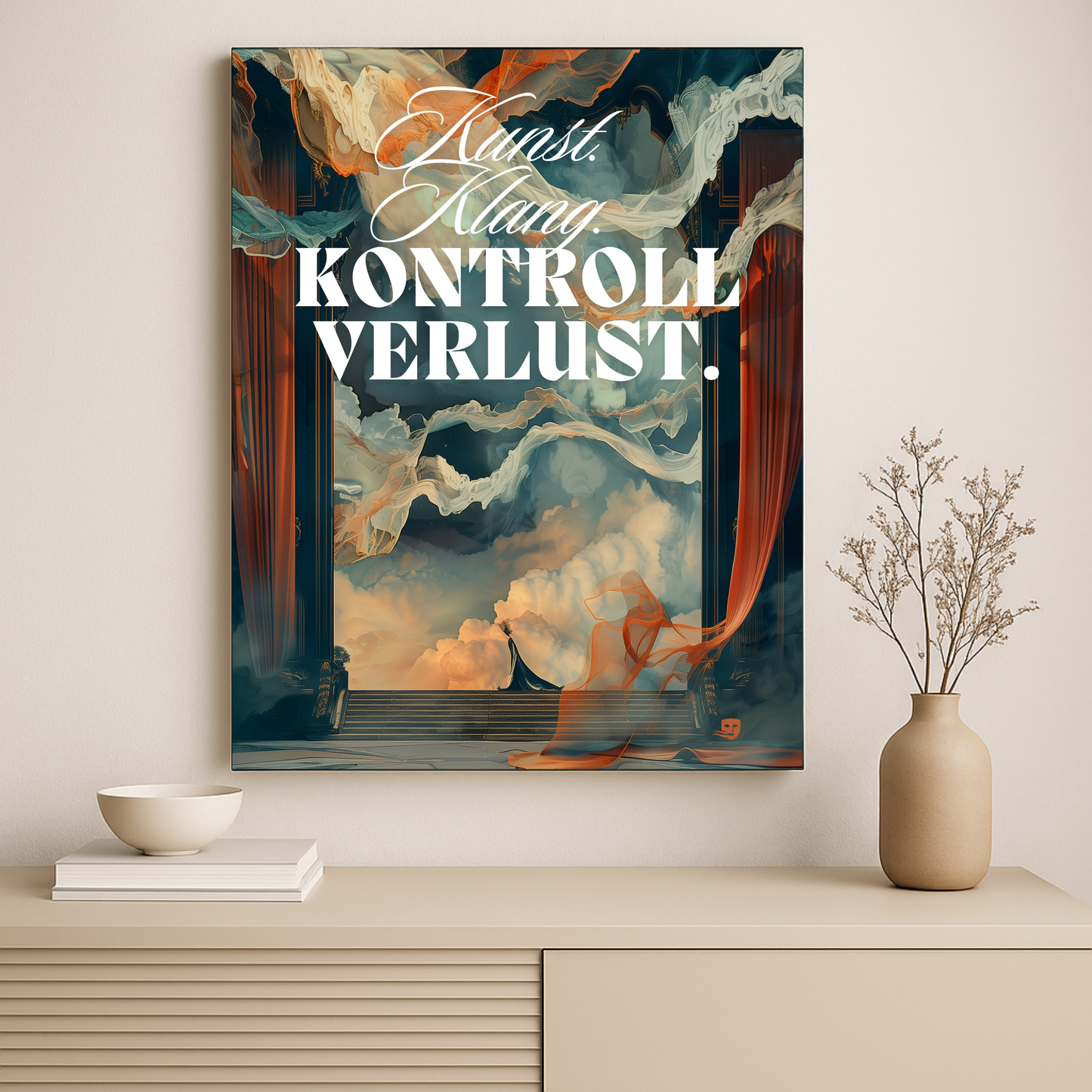 Kunst. Klang. Kontrollverlust. - Canvas