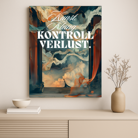 Kunst. Klang. Kontrollverlust. - Canvas