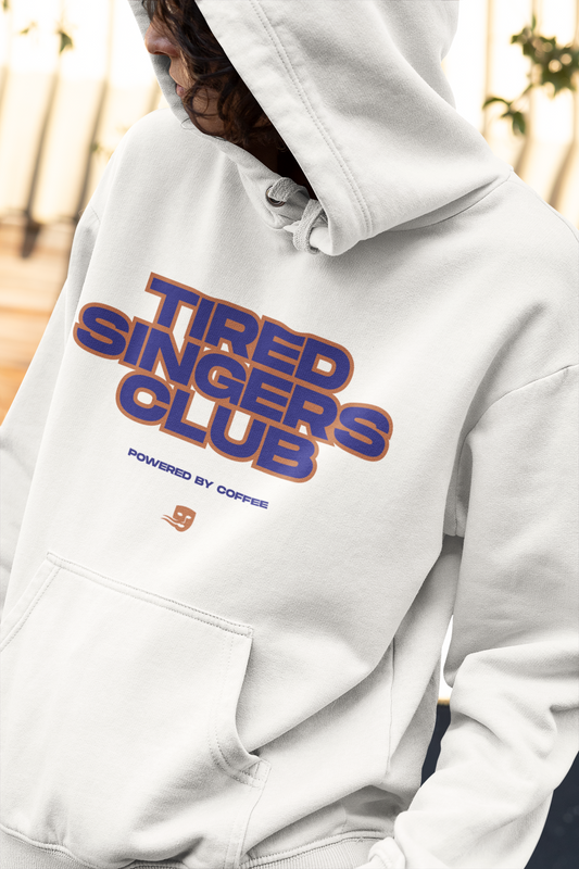 TIRED SINGERS (Coffee Ed.) - Oversized Hoodie