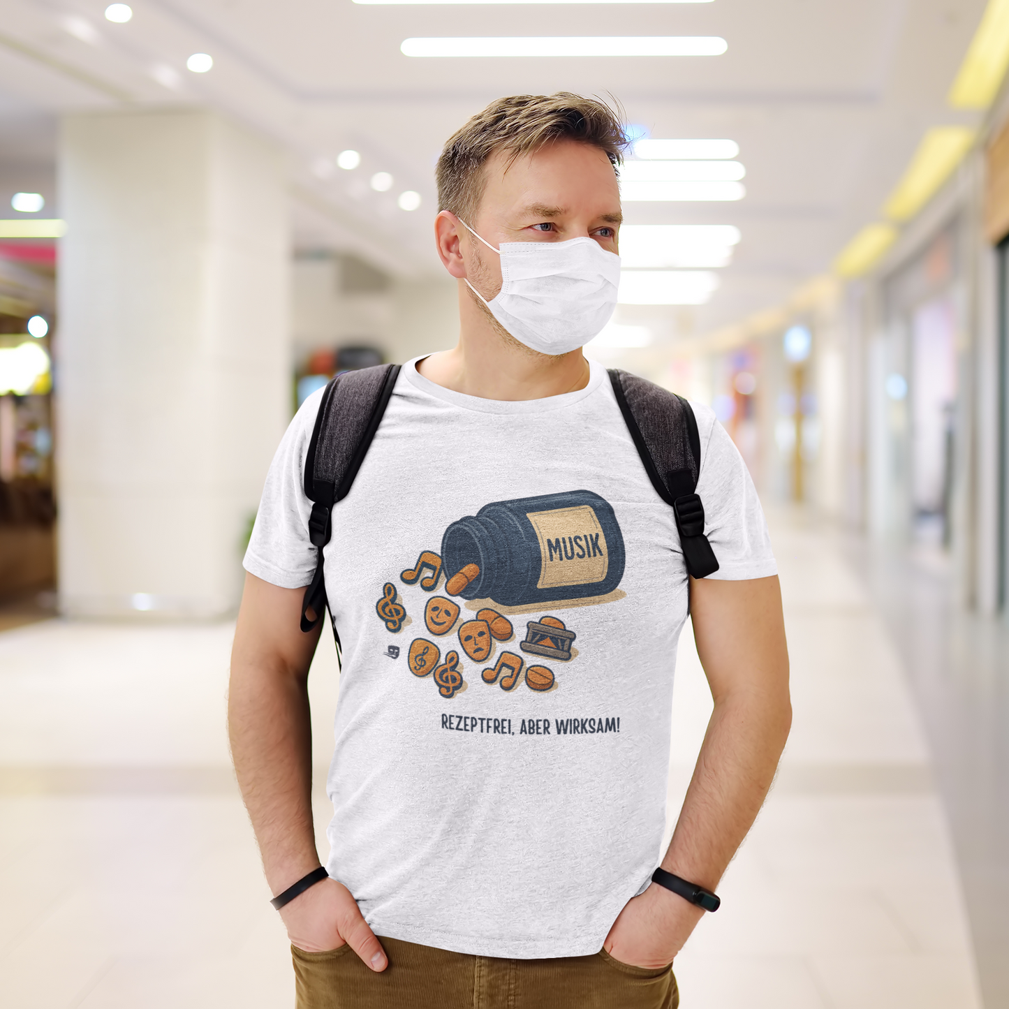 MUSIK IST MEDIZIN Organic Shirt