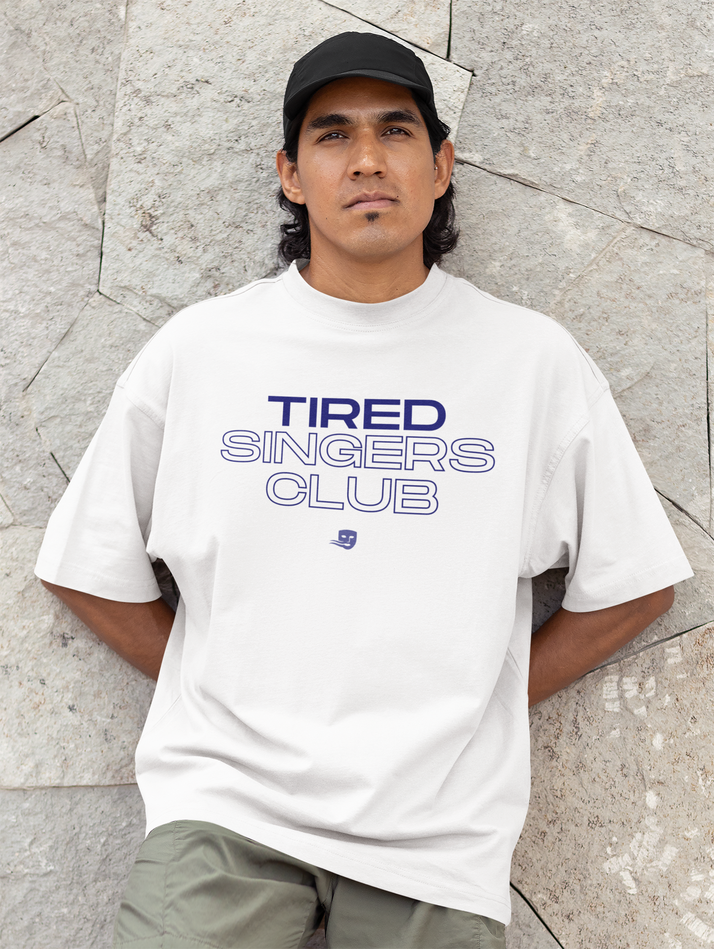TIRED SINGERS CLUB - Oversized Shirt
